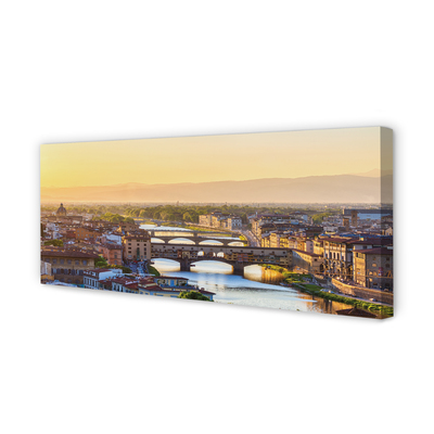 Obraz na płótnie Poranna Panorama Włoch