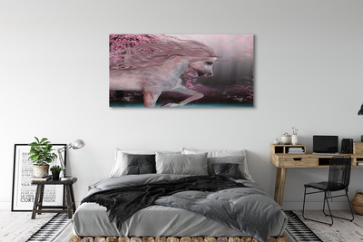 Zdjęcie na płótnie Jednorożec nad Jeziorem