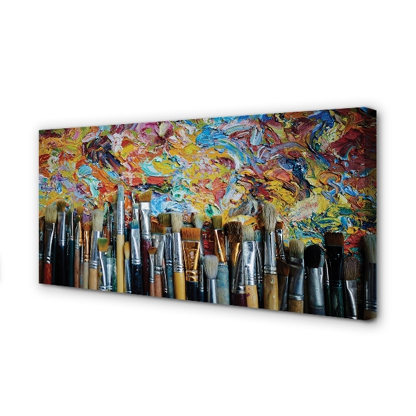 Obraz na płótnie Pędzle i Mazy