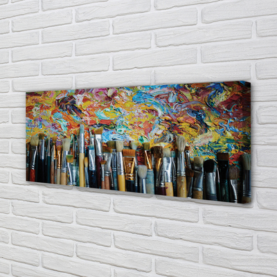 Obraz na płótnie Pędzle i Mazy