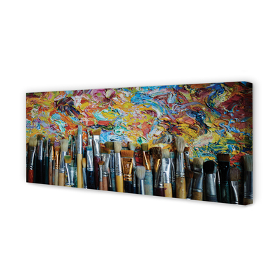 Obraz na płótnie Pędzle i Mazy