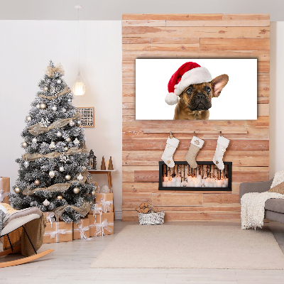 Obraz Canvas Bulldog Pies Święta