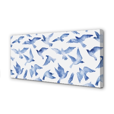 Obraz canvas na ścianę Ptaki w Stylu Malarskim