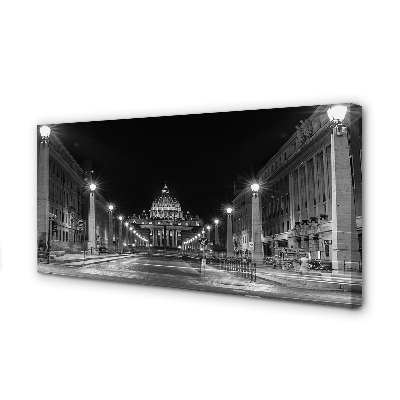 Obraz canvas na ścianę Droga do Zabytkowej Kaplicy