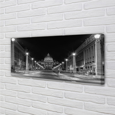 Obraz canvas na ścianę Droga do Zabytkowej Kaplicy