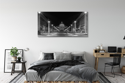 Obraz canvas na ścianę Droga do Zabytkowej Kaplicy