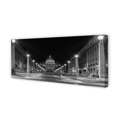 Obraz canvas na ścianę Droga do Zabytkowej Kaplicy