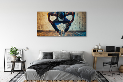 Duży obraz na płótnie Tancerz Hip-Hop