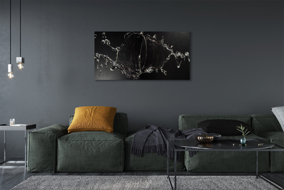 Obraz canvas na ścianę Dynamiczny Chlust Wody