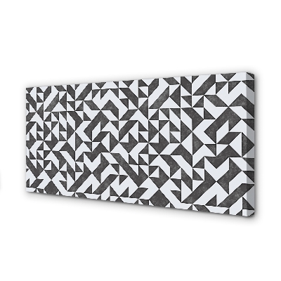 Obraz drukowany na płótnie Abstrakcyjne Wielokąty