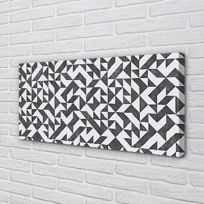 Obraz drukowany na płótnie Abstrakcyjne Wielokąty