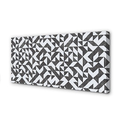 Obraz drukowany na płótnie Abstrakcyjne Wielokąty