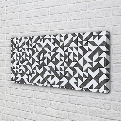 Obraz drukowany na płótnie Abstrakcyjne Wielokąty