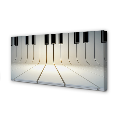 Obraz na płótnie Pianino klawisze