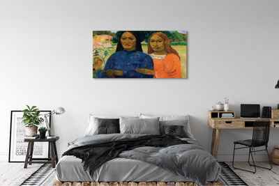 Obraz na płótnie Dwie kobiety - Paul Gauguin