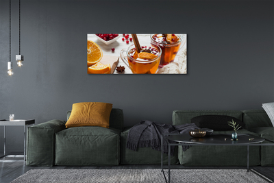 Obraz na płótnie Zimowa Herbata w Kubku