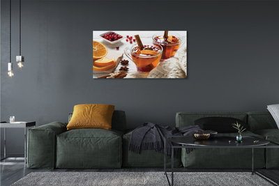 Obraz na płótnie Zimowa Herbata w Kubku