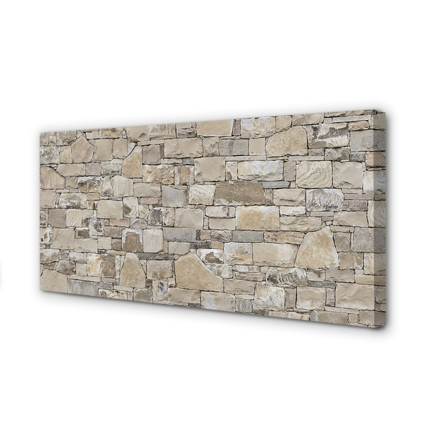 Obraz na płótnie Kamień mur ściana