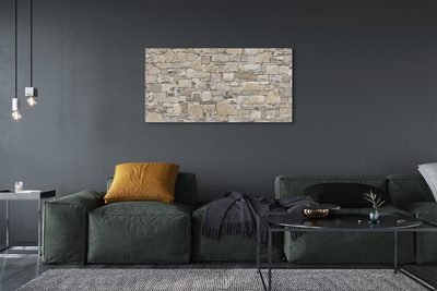 Obraz na płótnie Kamień mur ściana