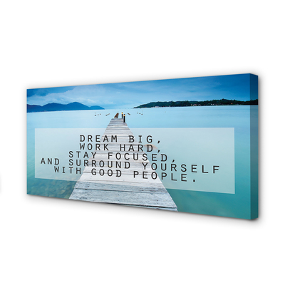 Fotoobraz na płótnie Panorama Morskiego Brzegu