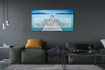 Fotoobraz na płótnie Panorama Morskiego Brzegu