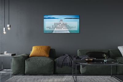 Fotoobraz na płótnie Panorama Morskiego Brzegu