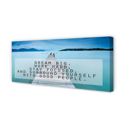 Fotoobraz na płótnie Panorama Morskiego Brzegu