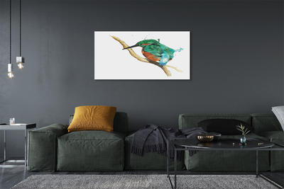 Zdjęcie na płótnie Malowana Kolorowa Papuga