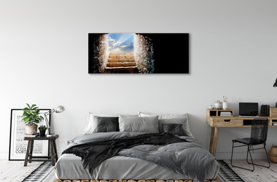 Zdjęcie na płótnie Schody w Słońcu