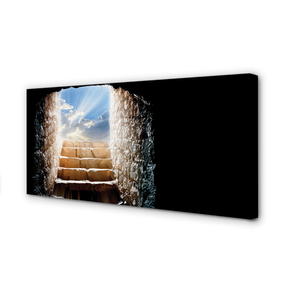 Zdjęcie na płótnie Schody w Słońcu