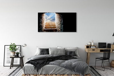 Zdjęcie na płótnie Schody w Słońcu