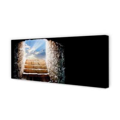 Zdjęcie na płótnie Schody w Słońcu