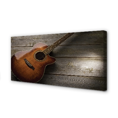 Duży obraz na płótnie Klasyczna Gitara Akustyczna