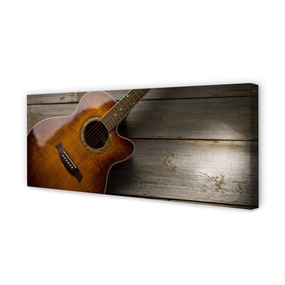 Duży obraz na płótnie Klasyczna Gitara Akustyczna