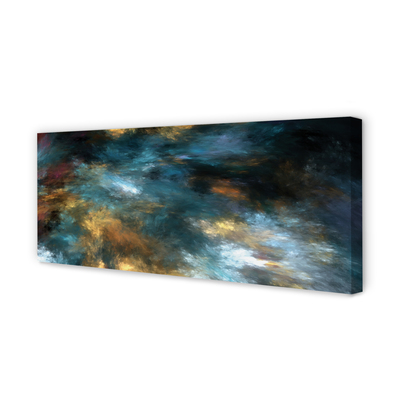 Zdjęcie na płótnie Abstrakcyjne Kolorowe Mazaje