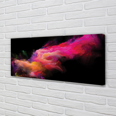 Zdjęcie na płótnie Różowa Geometria Fraktalna