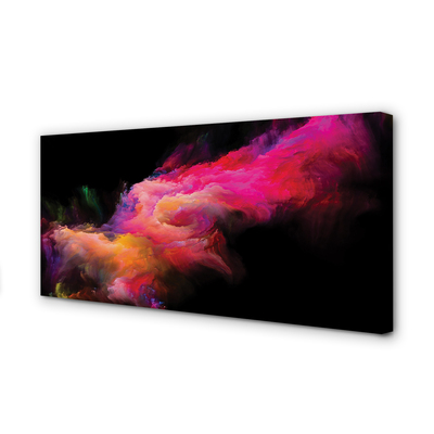 Zdjęcie na płótnie Różowa Geometria Fraktalna