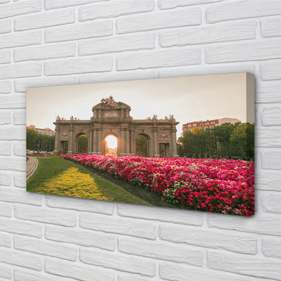 Obraz na płótnie Monumentalna Brama Alcala w Madrycie