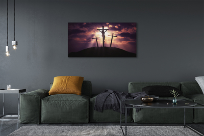 Obraz na płótnie Jezus krzyż