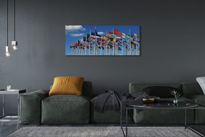 Zdjęcie na płótnie Różne Flagi Narodowe