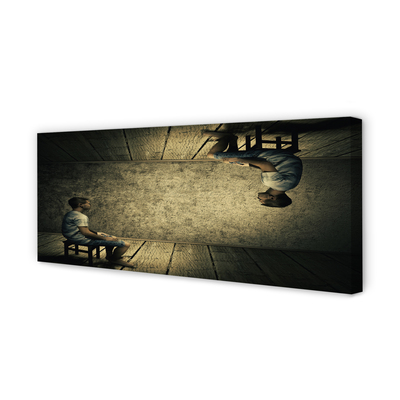 Obraz na płótnie Lustrzane Odbicie Rzeczywistości