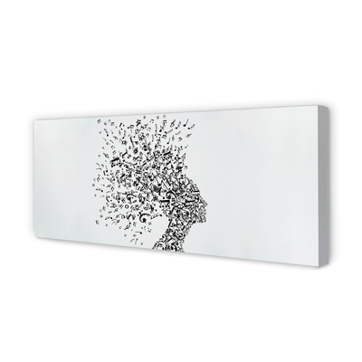 Zdjęcie na płótnie Umysł Pełen Kompozycji