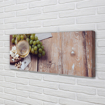 Obraz canvas na ścianę Przystawki I Czerwone Wino