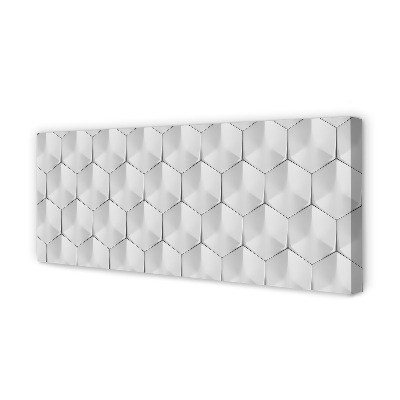 Obraz na płótnie Sześciokąty w 3D