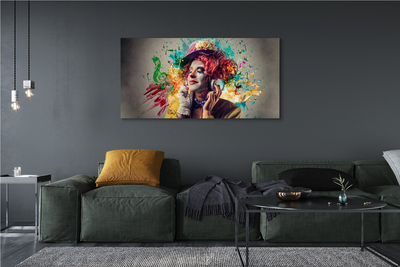 Zdjęcie na płótnie Artystyczny Portret Muzyczny