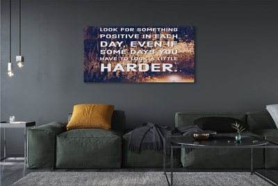 Duży obraz na płótnie Napis w Tajemniczej Jaskini