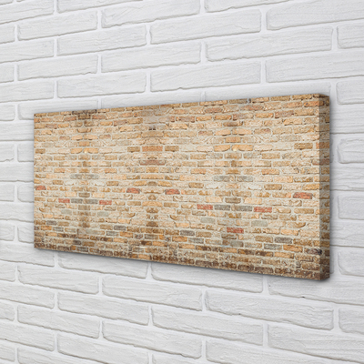 Obraz drukowany na płótnie Industrialna Czerwona Cegła