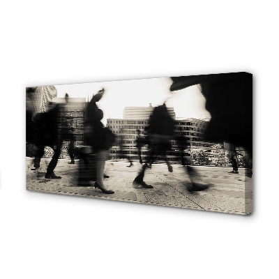 Zdjęcie na płótnie Ludzie w Mieście