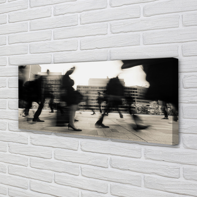 Zdjęcie na płótnie Ludzie w Mieście