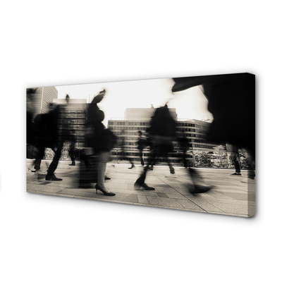 Zdjęcie na płótnie Ludzie w Mieście